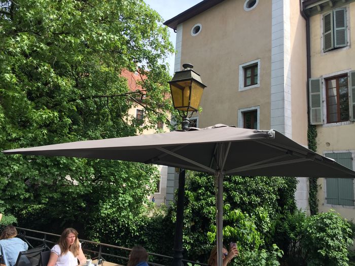Le parasol professionnel rectangulaire Selene