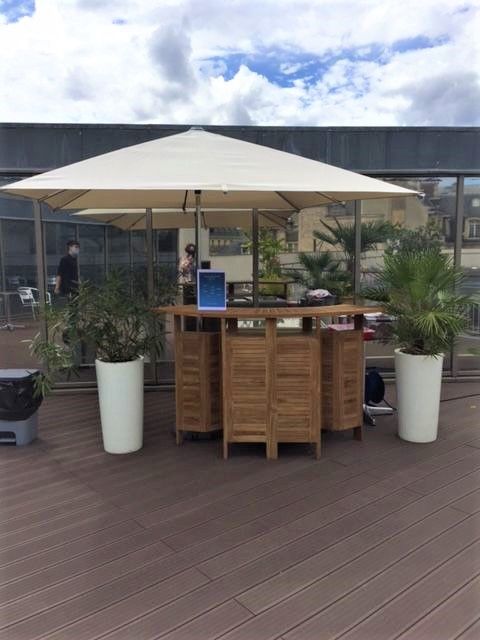 Parasol pour bar